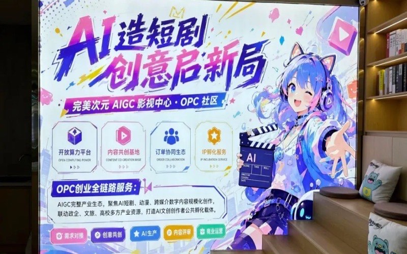 完美次元AIGC影视中心·OPC社区