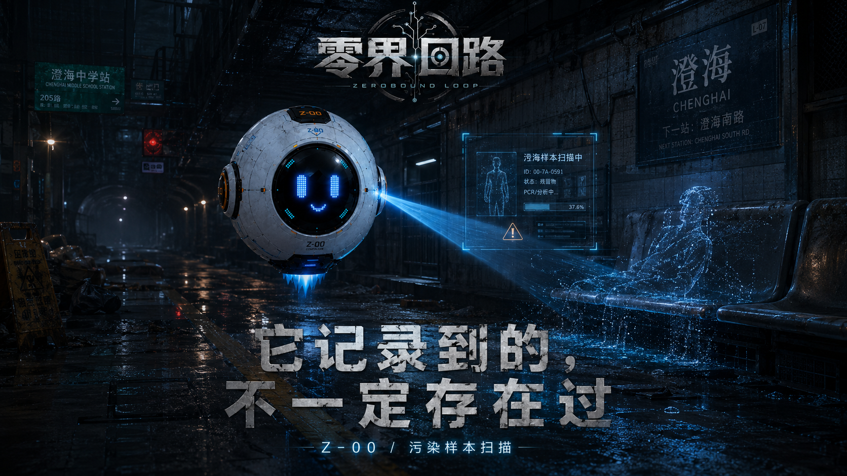 《零界回路》科幻悬疑季播 AI 漫剧 IP 截图