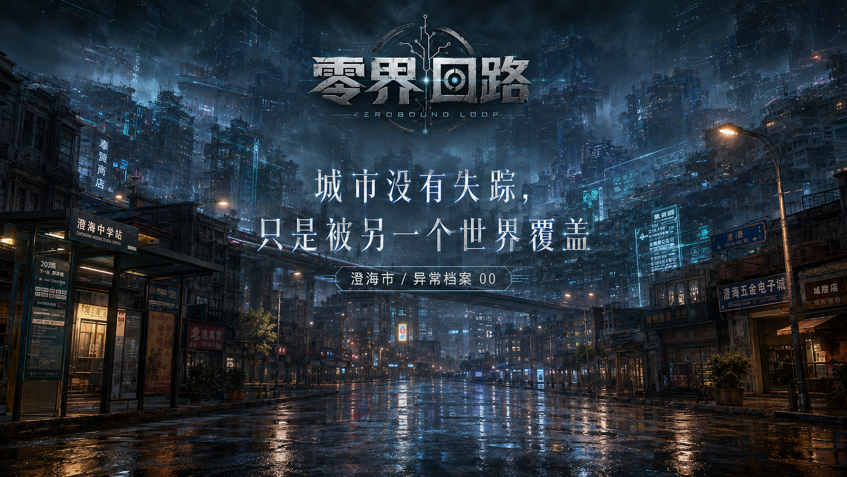 《零界回路》科幻悬疑季播 AI 漫剧 IP 截图