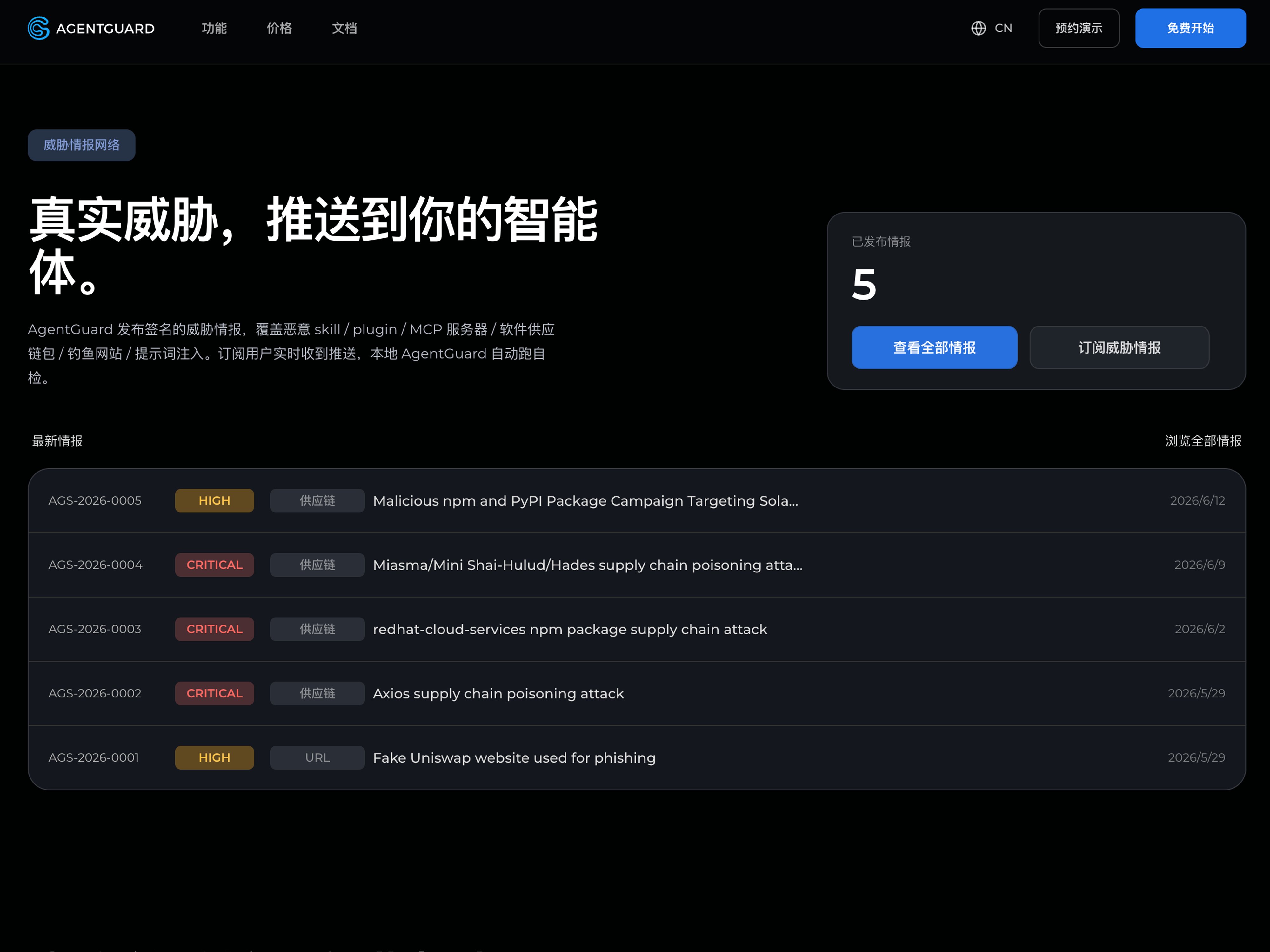 AgentGuard 截图
