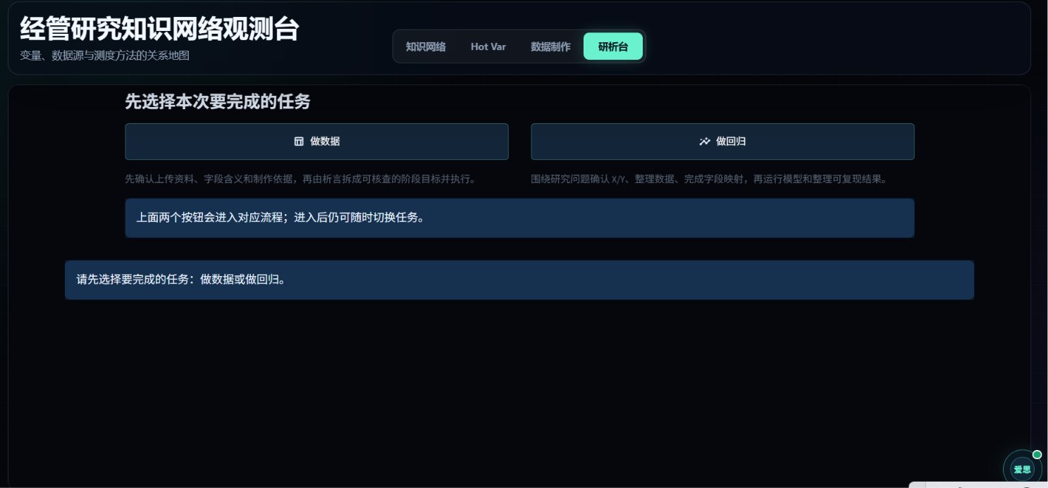 EconMetricsHub 经管研究工作台 截图