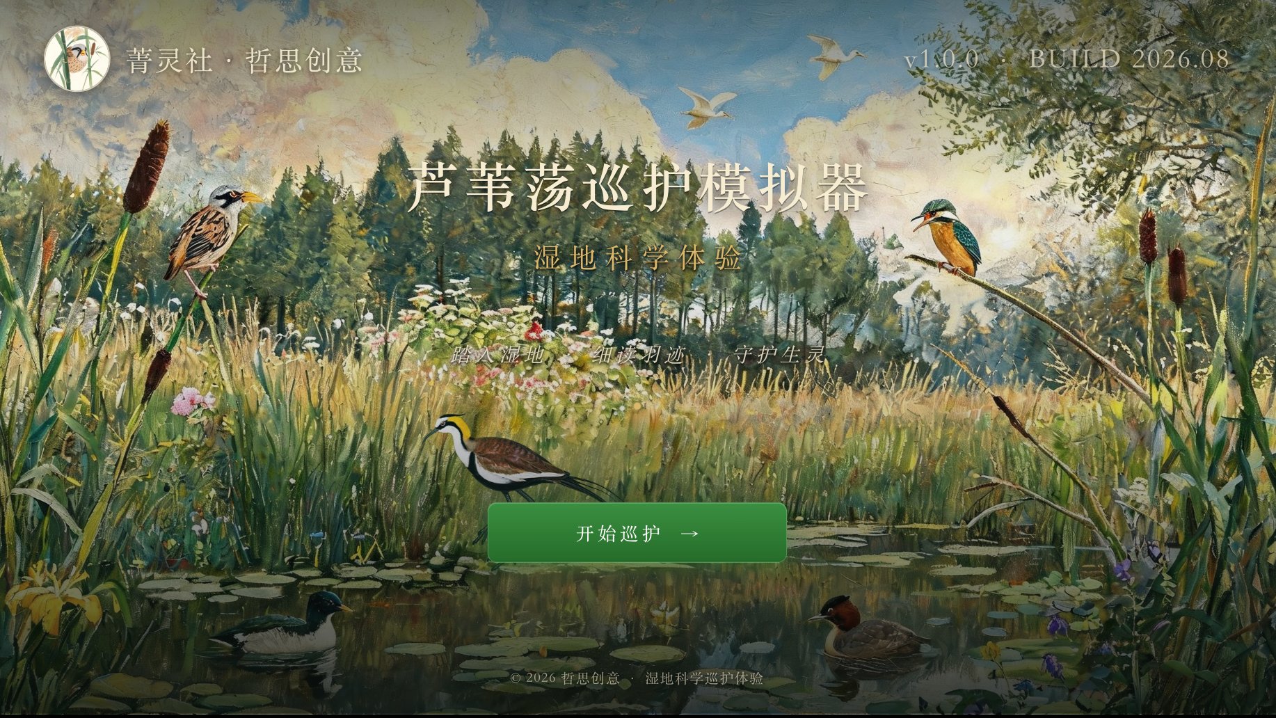 芦苇荡观鸟模拟器